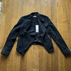 New Black Helmut Lang Asymmetrical blazer/jacket